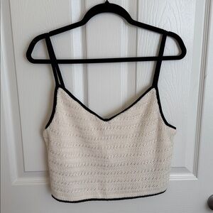 Abercrombie crochet top